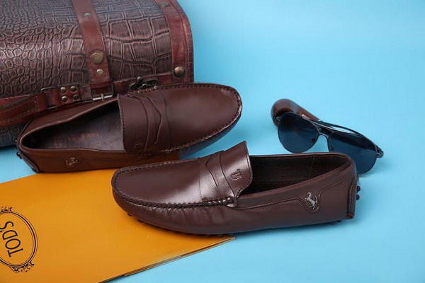 Tods Leather Men Shoes--079